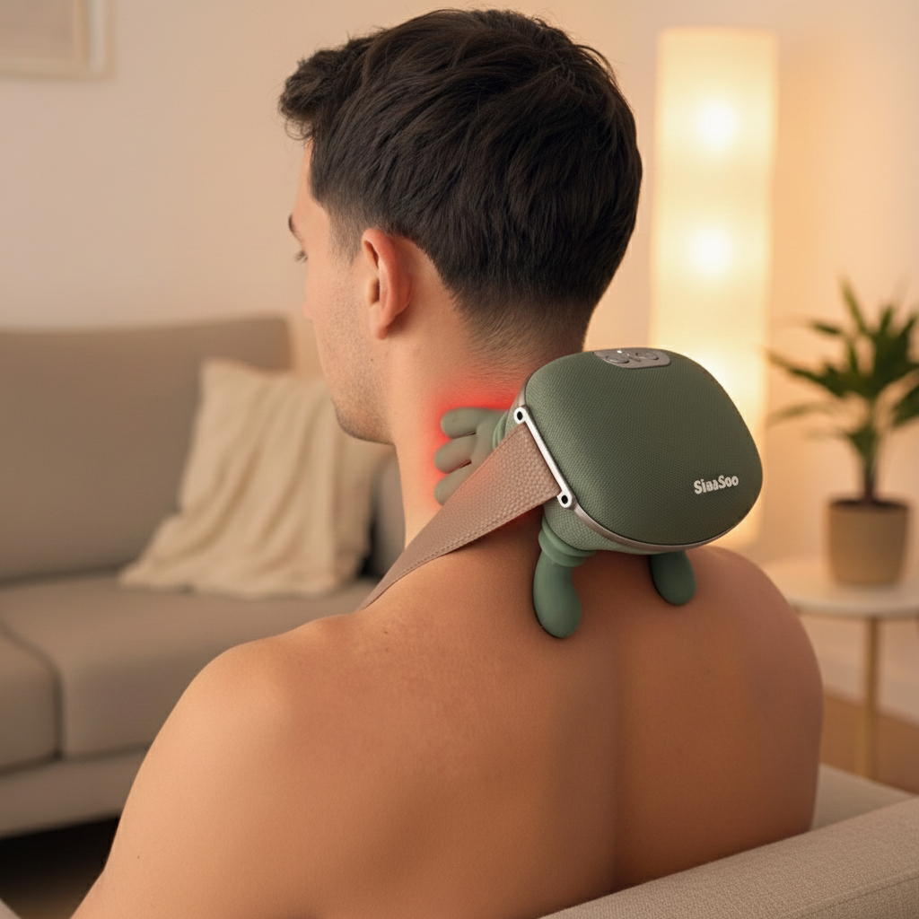 Siaasoo™ – Intelligente Shiatsu Massager met Ergonomische Vingertechnologie