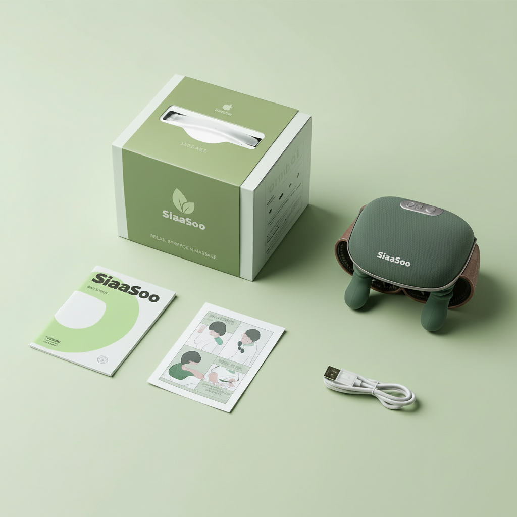 Siaasoo™ – Intelligente Shiatsu Massager met Ergonomische Vingertechnologie