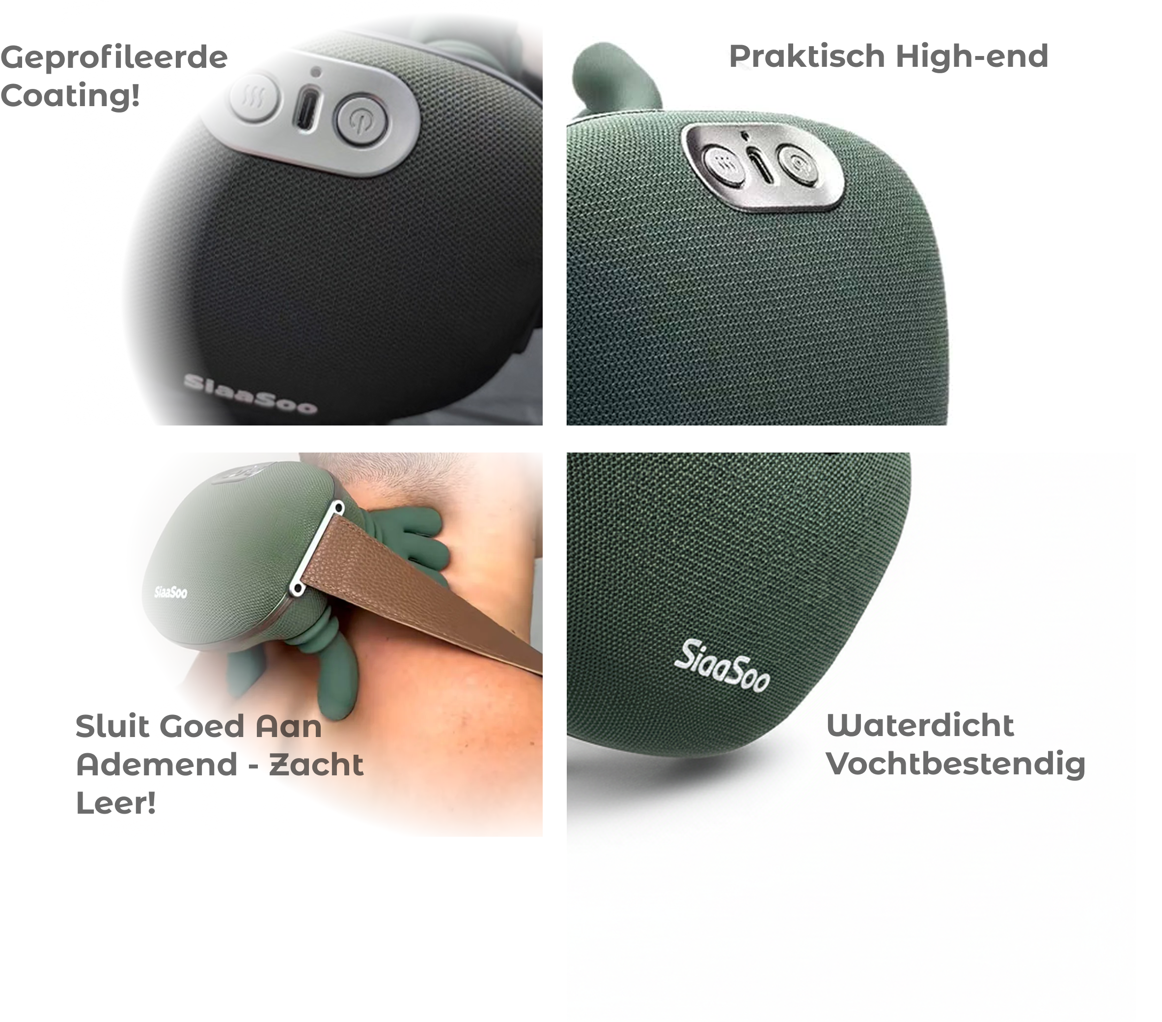 Siaasoo™ – Intelligente Shiatsu Massager met Ergonomische Vingertechnologie