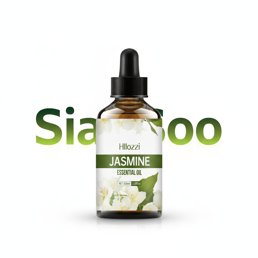 Hllozzi Premium Jasmijn Essentiële Olie - 100% Puur voor Ontspanning en Welzijn